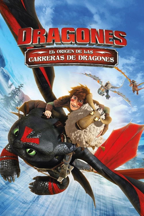 Póster de Dragones: El Origen De Las Carreras De Dragones
