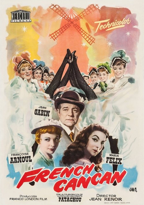 Póster de French Cancan