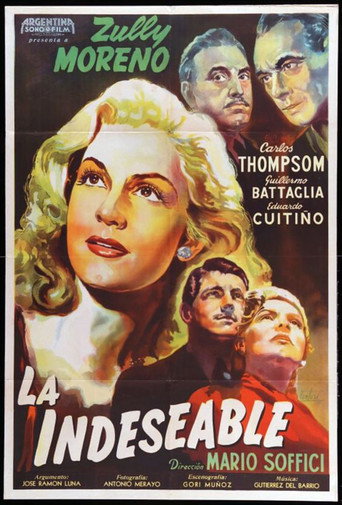 Póster de La indeseable