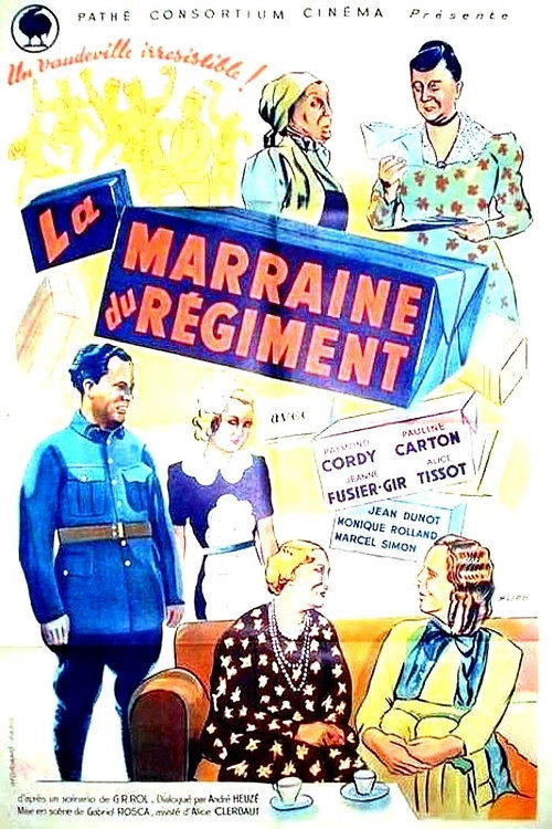 Póster de La marraine du régiment