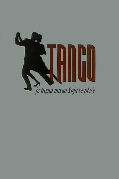 Póster de Tango je tužna misao koja se pleše