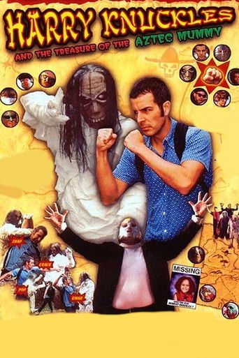 Póster de Harry Knuckles and the Treasure of the Aztec Mummy