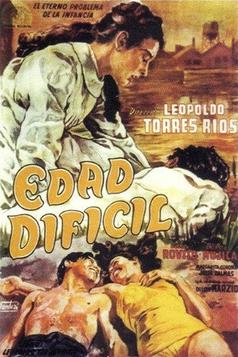 Póster de Edad difícil