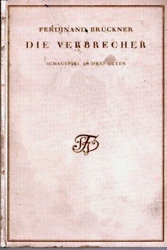 Póster de Die Verbrecher