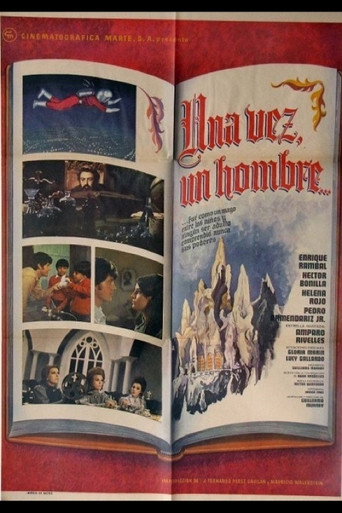 Póster de Una vez, un hombre...