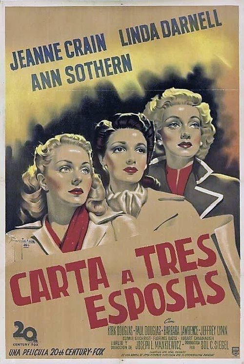 Póster de A Letter to Three Wives