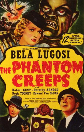 Póster de The Phantom Creeps