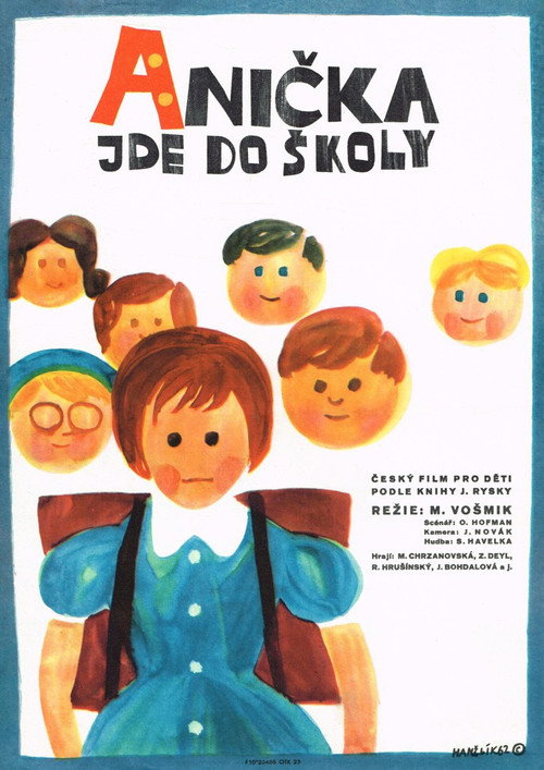 Póster de Anička jde do školy