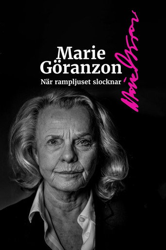 Póster de Marie Göranzon - När rampljuset slocknar