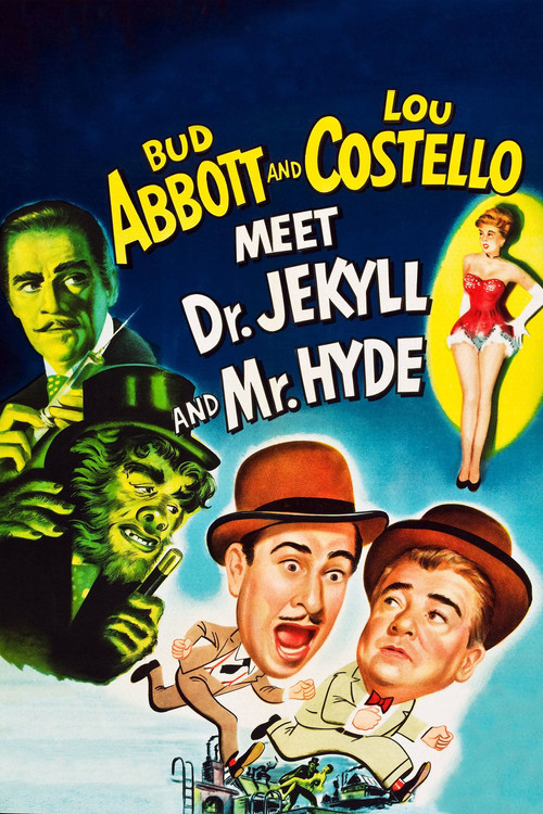 Póster de Abbott y Costello conocen al Dr. Jekyll y Mr. Hyde