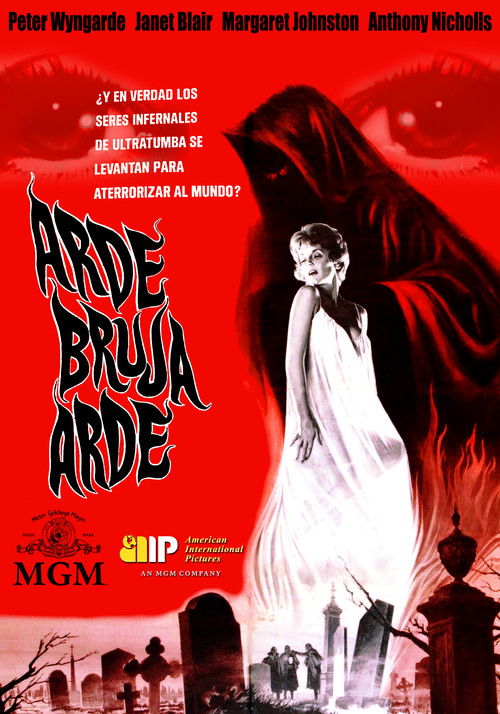 Póster de Arde, bruja, arde