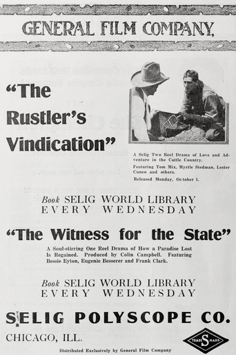 Póster de The Rustler's Vindication