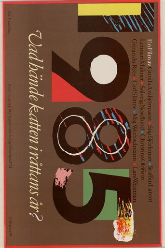 Póster de 1985 - Vad hände katten i råttans år?