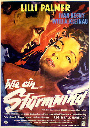 Póster de Wie ein Sturmwind