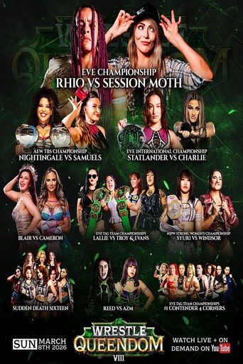 Póster de EVE 146: Wrestle Queendom VIII