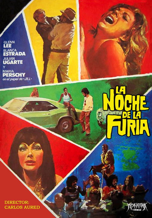 Póster de La noche de la furia