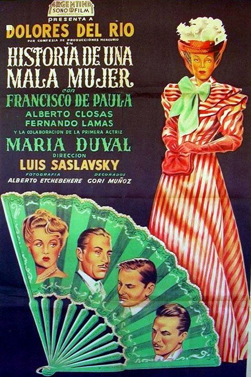 Póster de Historia de una mala mujer