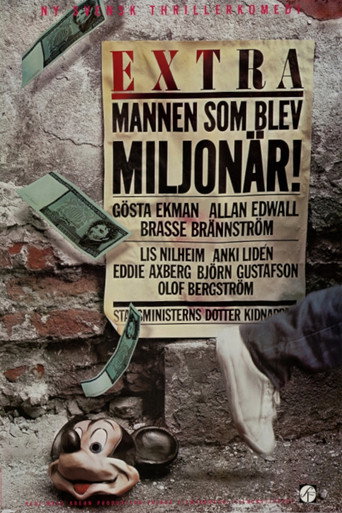 Póster de Mannen som blev miljonär
