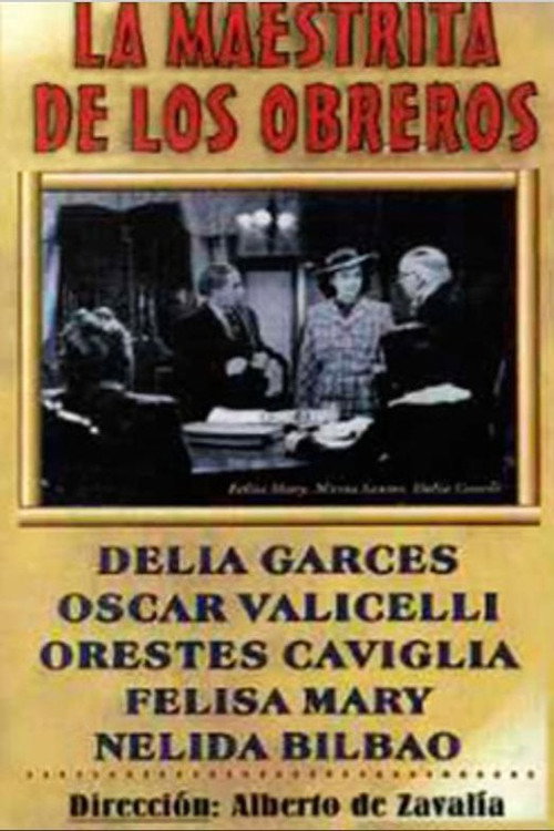 Póster de La maestrita de los obreros