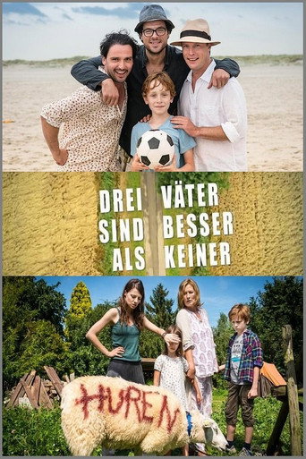 Póster de Drei Väter sind besser als keiner