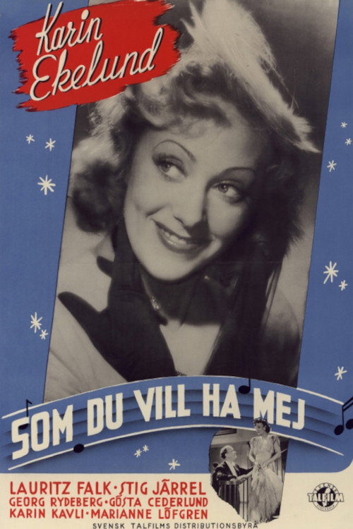 Póster de Som du vill ha mej