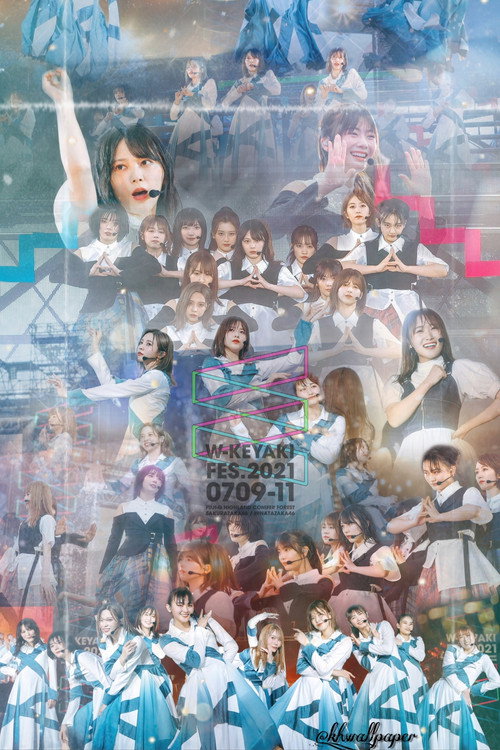 Póster de W-KEYAKI FES. 2021