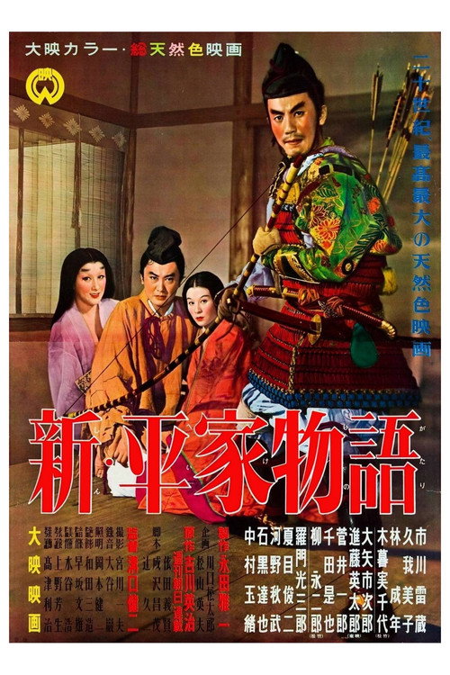 Póster de 新・平家物語