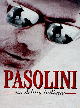 Póster de Pasolini, un delitto italiano