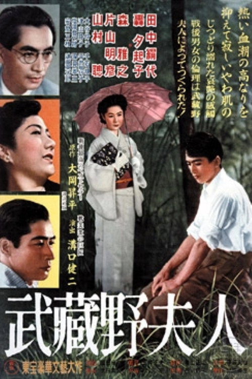Póster de 武蔵野夫人