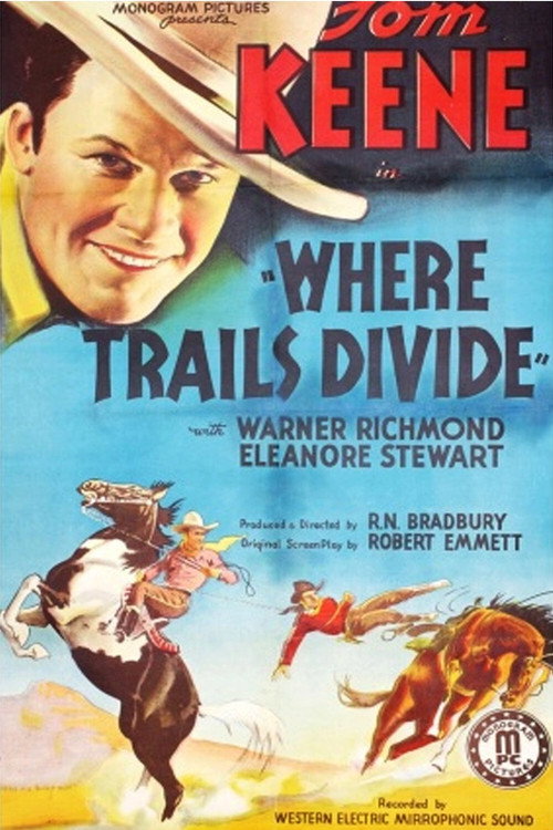 Póster de Where Trails Divide