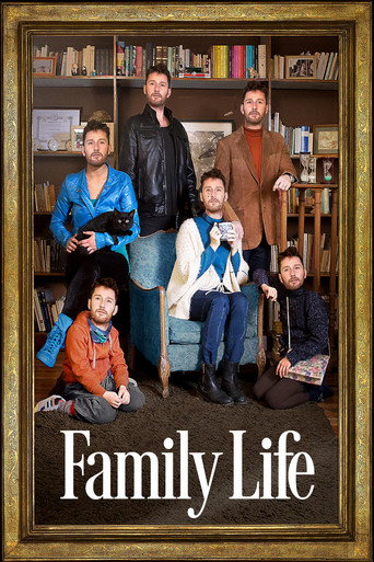 Póster de Vida de familia
