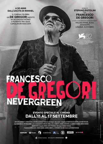 Póster de Francesco de Gregori - Nevergreen