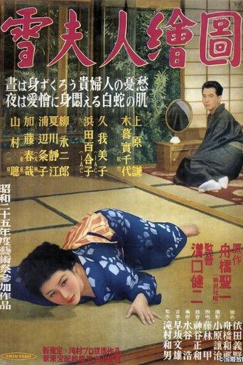 Póster de 雪夫人絵図
