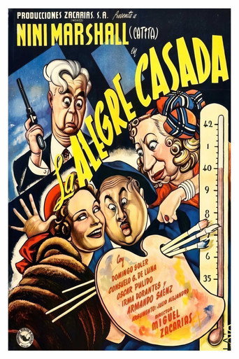 Póster de La alegre casada