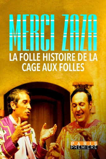 Póster de Merci Zaza - La Folle Histoire de la Cage aux Folles