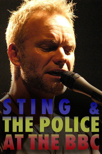 Póster de Sting and the Police at the BBC