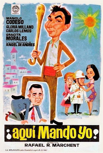 Póster de Aquí mando yo