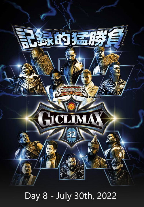 Póster de NJPW G1 Climax 32: Day 8