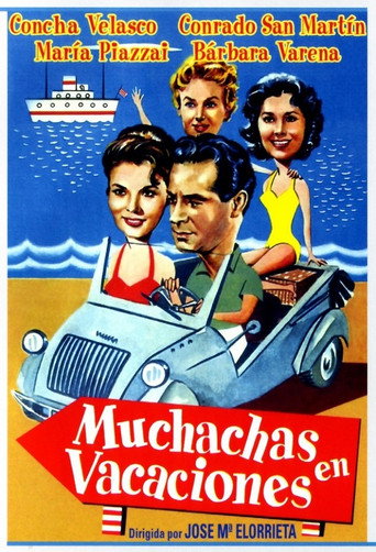 Póster de Muchachas en vacaciones