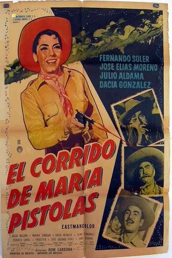 Póster de El corrido de María Pistolas