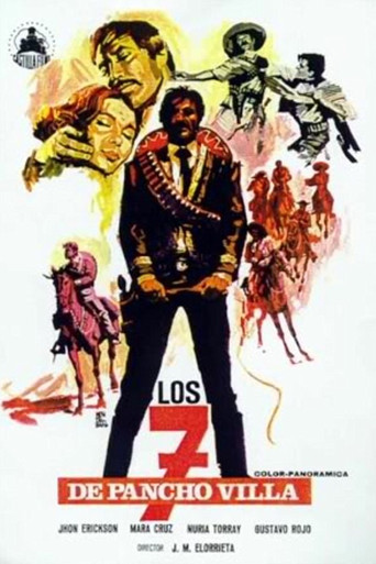 Póster de Los siete de Pancho Villa