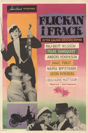 Póster de Flickan i Frack
