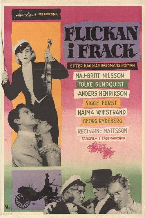 Póster de Flickan i Frack