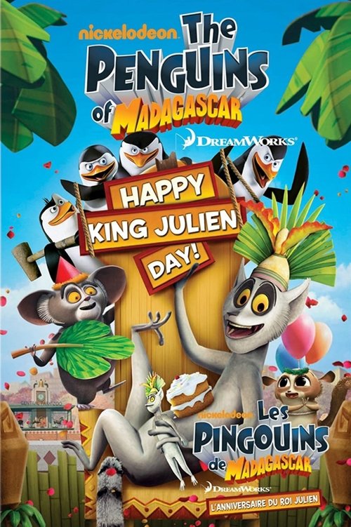 Póster de The Penguins of Madagascar: Happy King Julien Day