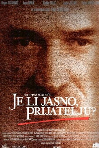 Póster de Je li jasno prijatelju?