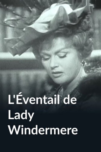 Póster de L'Éventail de Lady Windermere