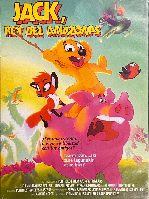 Póster de Jungledyret Hugo 2: Den store filmhelt
