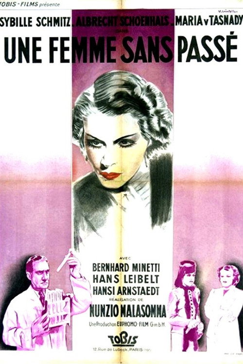 Póster de Die Frau ohne Vergangenheit