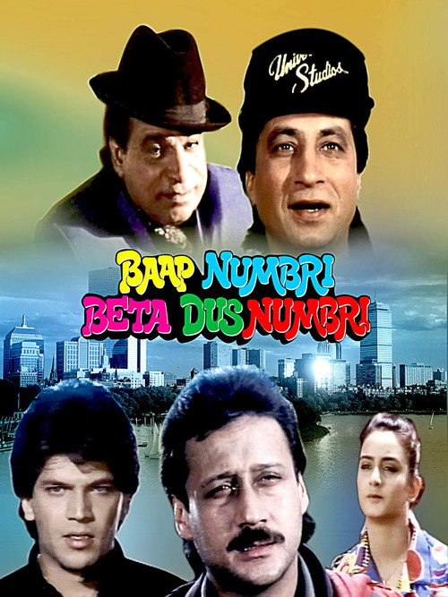 Póster de Baap Numbri Beta Dus Numbri