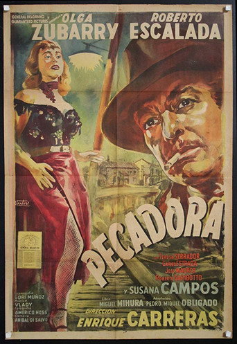 Póster de Pecadora